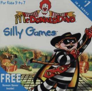 McDonaldland Silly Games PC CD classic kids board games  