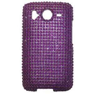   Diamante Gem Snap On Case for HTC Desire HD Cell Phones & Accessories