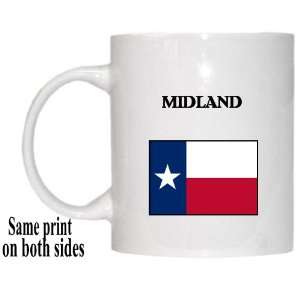  US State Flag   MIDLAND, Texas (TX) Mug 