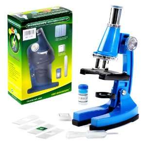 Kids Authority Kids Basic Microscope Set with Accessories   Real Glass 