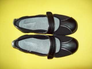 NIB FlexiSole Sport Black Womens 6.5 M MaryJane Shoes  