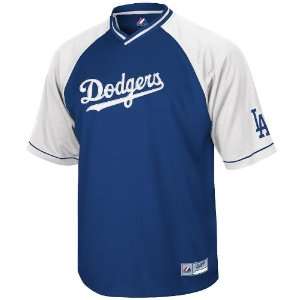  MLB Los Angeles Dodgers Full Force V Neck Shirt (X Large 