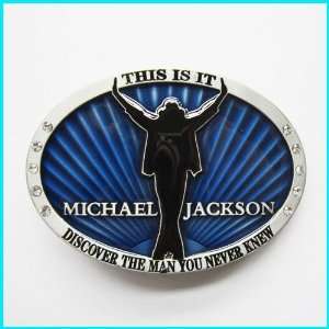 MICHAEL JACKSON THIS IS IT Belt Buckle MU 086BL