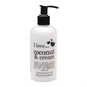  I love Moisturizing Body Lotion, Coconut & Cream, 8.5 