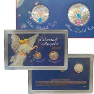  Color Mexican Libertad Angel Coins 