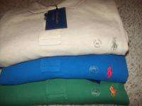 255 NWT New RALPH LAUREN Lot of Pique Polo Shirts Mens XXL Tan Green 