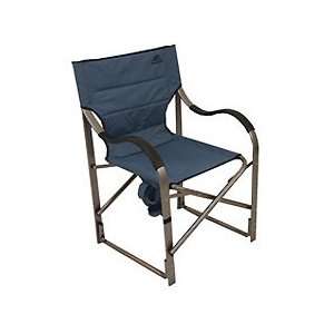  Aluminum Camp Chair with Cup Holder and Padded Curved 