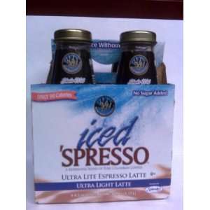 Iced Spresso BOLD XTRASHOT (4 Pack)  Grocery & Gourmet 