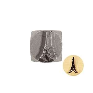  Eiffel Tower Metal Stamp 6mm Supplys Arts, Crafts 
