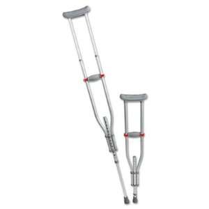   Quick Fit Push Button Aluminum Crutches