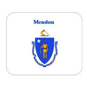  US State Flag   Mendon, Massachusetts (MA) Mouse Pad 
