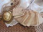 PRIMITIVE Small AGED ♥ Shabby Gift TagS ♥ 30~  