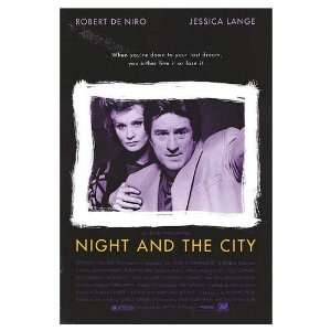  Night And The City Original Movie Poster, 27 x 40 (1992 