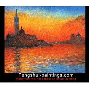  Monet Oil Paintings, Art On Canvas Reproduction Painting 