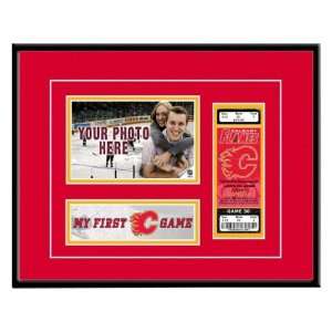    Calgary FlamesMy First Game Ticket Frame