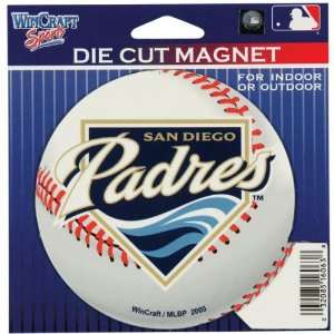  San Diego Padres   Baseball Logo In/Out Magnet MLB Pro 