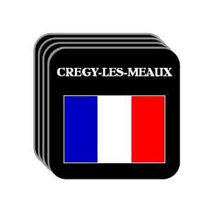  France   CREGY LES MEAUX Set of 4 Mini Mousepad Coasters 