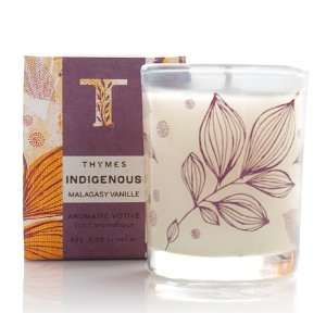  Thymes Indigenous Aromatic Votive Candle, Malagasy Vanilla 