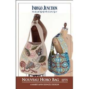  Indygo Junction Nouveau Hobo Bag Pattern By The Each Arts 