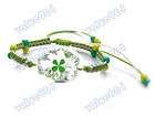 Lucky Fancy Real Irish Four Leaf Clover Bracelet, Gift  