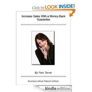 Increase Sales With a Money Back Guarantee   A Special Report 