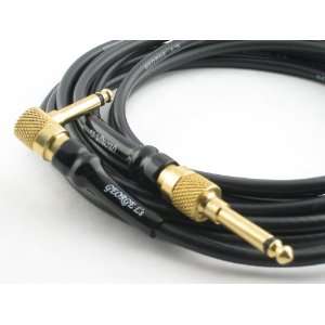 George Ls Black Master cables S/R Black Jackets 15 Feet 