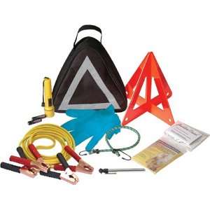   Justin Case AS3705BLK 31 Piece Triangle Safety Kit   Black Automotive