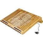 MacAlly ECOFANXL BAMBOO STAND FOR LAPTOP XL FAN WITH EXTRA LARGE FAN