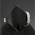 Luxury jewelry CZ goldpt ring sz5~8 tr1273  