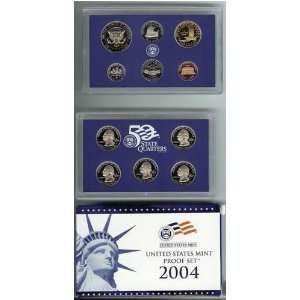  2004 US Mint Proof Set   Multiple Lot of 2 Everything 