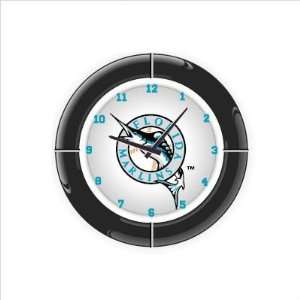  Florida Marlins Everbrite Clock