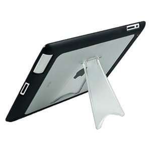  iPad 2 Kickstand Case 2nd Generation TPU Skin Black with Kickstand 
