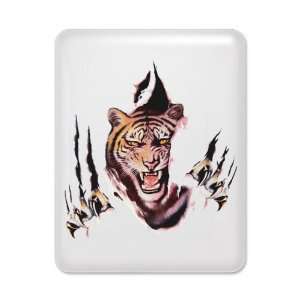  iPad Case White Tiger Rip Out 