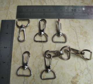 100 SWIVEL CLIPS SNAP Hook for keyring AUT 1 5/8 SC19A  