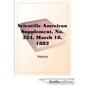   Supplement, No. 324, March 18, 1882 eBook Various Kindle Store