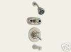 DELTA Jetted Tub Shower Faucet Jets Nickel T18430 NN  