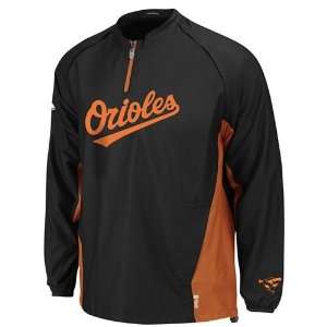  Baltimore Orioles Convertible Gamer Jacket (Black/Orange 