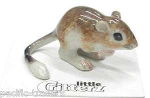 little Critterz Porcelain   Kangaroo Rat   LC138  