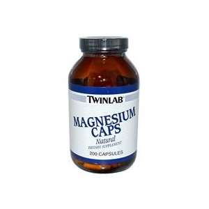  TwinLab   Magnesium Caps, 400 mg, 200 capsules Health 