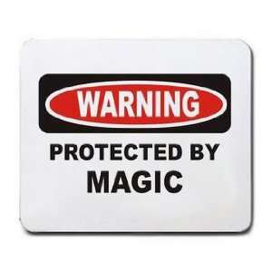 PROTECTED BY MAGIC Mousepad