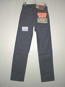 NWT Levis 501 Shrink to Fit Denim Jeans 29 X 34 Made i n USA  