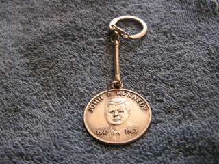 Vintage JFK John F. Kennedy Key Chain  