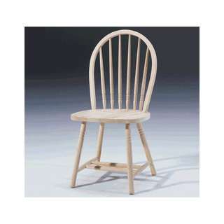  Unfinished Windsor Spindleback Chair