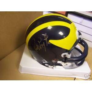  Rob Lyttle Michigan Wolverines Signed Mini Helmet Sports 