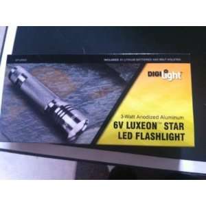  Digilight DF LXK63 3 watt 6V Luxeon Star LED Flashlight 