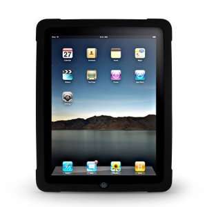  Apple iPad 1 (1st Generation)   Black Soft Silicone Skin 