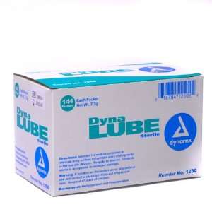 Lubricating Jelly 2.7 Gm Packets 144/box