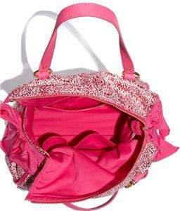 NWT JUICY COUTURE MS DAYDREAMER ANIMAL PRINT BAG Pink Red Leopard 