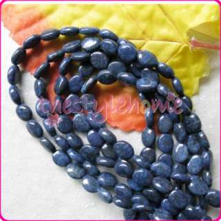 8x10mm Lapis Lazuli Gemstone OVAL Beads 15.5L For DIY  