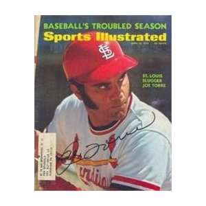 com Joe Torre Autographed/Hand Signed Sports Illustrated Magazine (St 